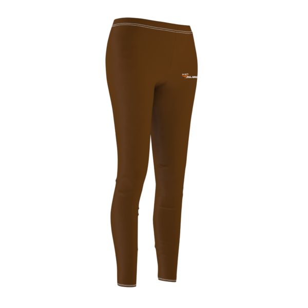 Talons Women's Workout Leggings (Brown) - Image 3