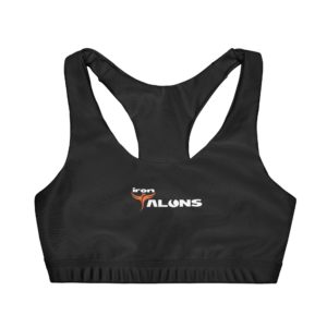 Talons Women's Gym Bra (Black)