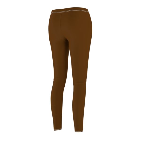 Talons Women's Workout Leggings (Brown) - Image 4