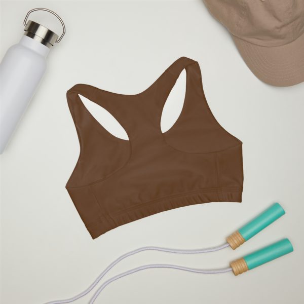 Talons Women's Gym Bra (Brown) - Image 4