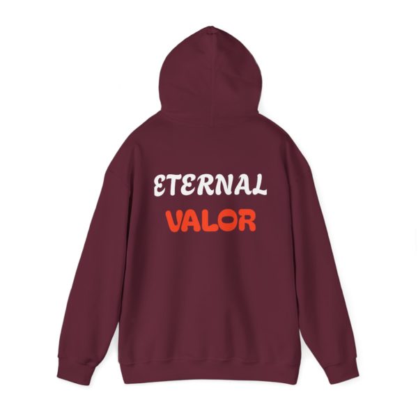 Copy of Talons Unisex Valor Hoodie (Maroon) - Image 3