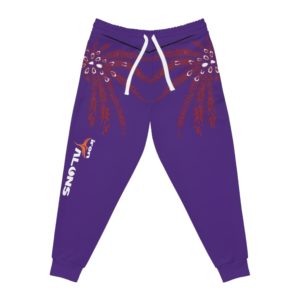 Talons Men's Winged Sweat Pants(Purple)
