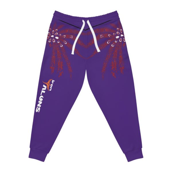 Talons Men's Winged Sweat Pants(Purple)